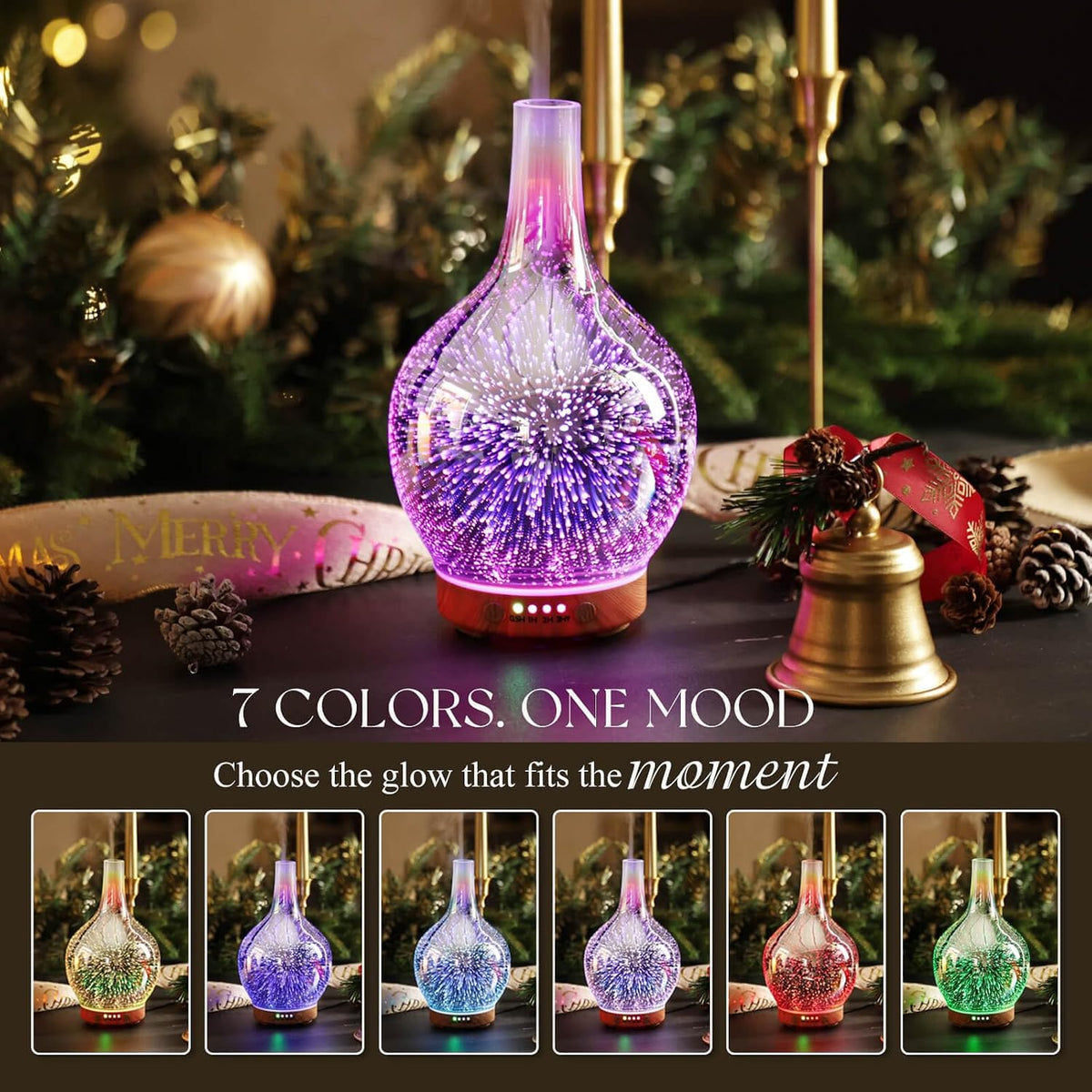 150Ml Handmade Essential Oil Diffuser 6H Runtime